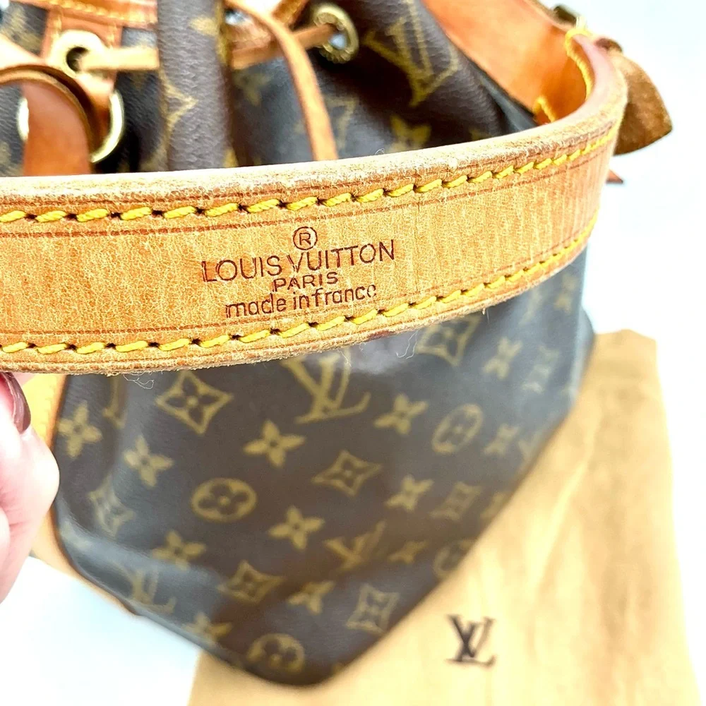 Louis Vuitton Monogram Petit Noe Bucket Bag #816 - Picture 8 of 8